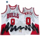 Camisetas NBA Chicago Bulls NO.0 Coby White Blanco Throwback 2022