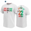 T-Shirt NBA Phoenix Suns Deandre Ayton Blanco 2020-21