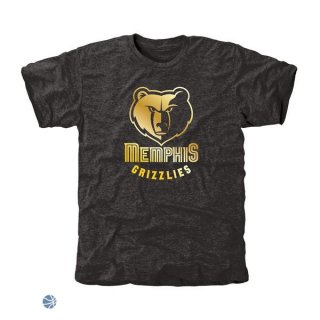 Camisetas NBA Memphis Grizzlies Negro Oro
