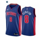 Camiseta NBA de Wayne Ellington Detroit Pistons Azul Icon 2020-21
