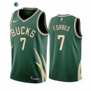 Camisetas NBA Edición ganada Milwaukee Bucks Bryn Forbes Verde 2020-21