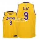 Camisetas de NBA Ninos Los Angeles Lakers Luol Deng Amarillo Icon 18/19
