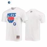 T-Shirt NBA Brooklyn Nets Blanco 2021
