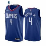 Camisetas NBA de Los Angeles Clippers Brandon Boston Jr. Nike Azul Icon 2021-22