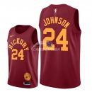 Camisetas NBA de Alize Johnson Indiana Pacers Nike Retro Granate 18/19