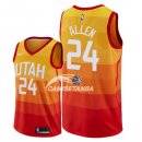 Camisetas NBA de Grayson Allen Utah Jazz Nike Amarillo Ciudad 17/18
