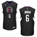 Camisetas NBA de DeAndre Jordan Paul Los Angeles Clippers Negro