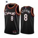 Camiseta NBA de Lamar Stevens Cleveland Cavaliers Negro Ciudad 2020-21