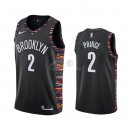 Camisetas NBA de Taurean Prince Brooklyn Nets Nike Negro Ciudad 2019/20
