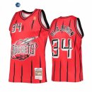 Camisetas NBA Huston Rockets Hakeem Olajuwon Rojo Throwback 2021-22