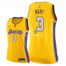 Camisetas NBA Mujer Josh Hart Los Angeles Lakers Amarillo Icon