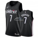 Camisetas NBA de Devin Robinson Washington Wizards Nike Negro Ciudad 18/19