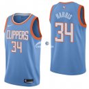 Camisetas NBA de Tobias Harris Los Angeles Clippers Nike Azul Ciudad 17/18