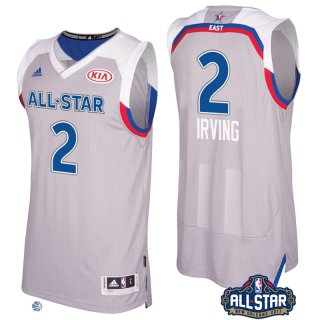 Camisetas NBA de Kyrie Irving All Star 2017 Gris