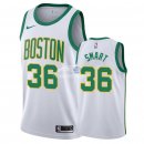 Camisetas NBA de Marcus Smart Boston Celtics Nike Blanco Ciudad 18/19