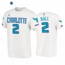T-Shirt NBA Charlotte Hornets LaMelo Ball Blanco Association 2020