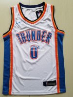 Camiseta NBA Ninos Oklahoma City Thunder Russell Westbrook Blanco Association 17/18