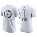 Camisetas NBA de Manga Corta Kyrie Irving All Star 2018 Blanco