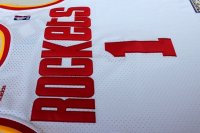 Camisetas NBA de Retro Tracy McGrady Houston Rockets Blanco