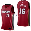 Camisetas NBA de James Johnson Miami Heats Rojo Statement 17/18