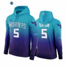Sudaderas Con Capucha NBA Charlotte Hornets Nicolas Batum Teal Icon 2020-21
