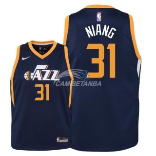 Camisetas de NBA Ninos Utah Jazz Georges Niang Marino Icon 2018