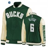 Chaqueta NBA Milwaukee Bucks Eric Bledsoe Verde 2020