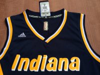 Camisetas NBA de Retro Paul George Indiana Pacers Negro
