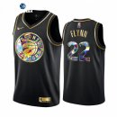Camisetas NBA de Toronto Raptors Malachi Flynn Negro Diamante 2021-22