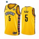 Camiseta NBA de Jason Kidd Brooklyn Nets Amarillo Ciudad 2019-20