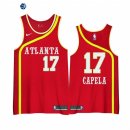 Camisetas NBA Edición ganada Atlanta Hawks Clint Capela Rojo