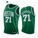 Camisetas NBA de Boston Celtics Dennis Schroder 75th Season Diamante Verde Icon 2021-22