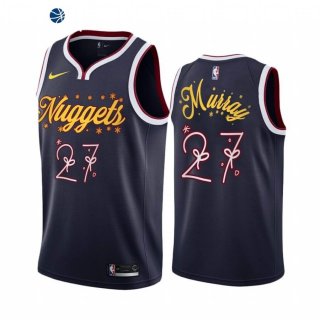 Camisetas NBA 2020 Navidad Denver Nuggets Jamal Murray Marino