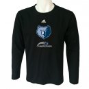 Camisetas NBA Manga Larga Los Memphis Grizzlies Negro