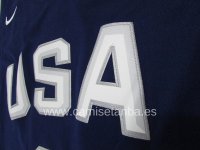 Camisetas NBA de Demar DeRozan USA 2016 Azul