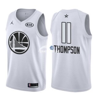 Camisetas NBA de klay Thompson All Star 2018 Blanco