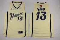 Camisetas NBA Indiana Pacers 2015 Navidad George Blanco