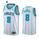 Camisetas NBA Jordan Charlotte Hornets NO.8 Montrezl Harrell Blanco Association 2022