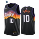 Camiseta NBA de Jalen Smith Phoenix Suns Nike Negro Ciudad 2020-21