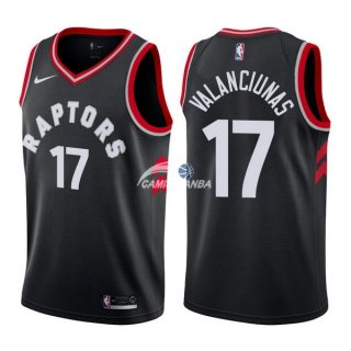 Camisetas NBA de Jonas Valanciunas Toronto Raptors Negro Statement 17/18
