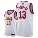Camisetas NBA Cleveland Cavaliers Tristan Thompson 2018 Finales Blanco Association Parche