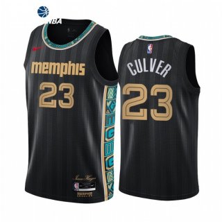 Camisetas NBA de Memphis Grizzlies Jarrett Culver Nike Negro Ciudad 2021