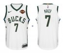 Camisetas NBA de Thon Maker Milwaukee Bucks Blanco 17/18