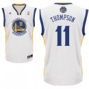 Camisetas NBA de Klay Thompson Golden State Warriors Blanco