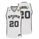 Camisetas NBA San Antonio Spurs Finales Ginobili Blanco