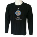 Camisetas NBA Manga Larga New York Knicks Negro 2017