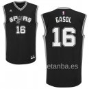 Camisetas NBA de Pau Gasol San Antonio Spurs Negro