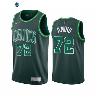 Camisetas NBA Earned Edition Boston Celtics NO.72 Al Farouq Aminu 75th Verde 2021-22
