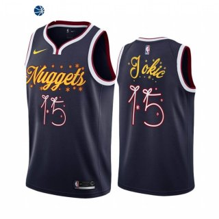 Camisetas NBA 2020 Navidad Denver Nuggets Nikola Jokic Marino