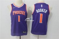 Camiseta NBA Ninos Phoenix Suns Devin Booker Púrpura Icon 17/18